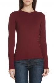 Theory Slim Fit Merino Wool Crewneck Top at Nordstrom